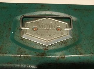 Vintage Victor Metal Tool Box 2 Tier Antique Tools & Collectibles 3