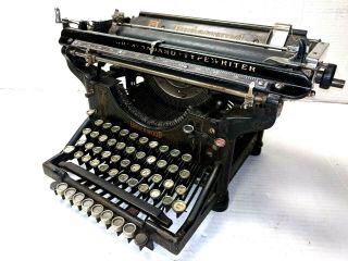 Rare 14 In.  Antique 1914 No 3 Underwood Standard Typewriter Vtg Industrial Decor