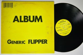 Flipper Album Generic Flipper Subterranean Lp Nm 1st Pressing Rare W/insert