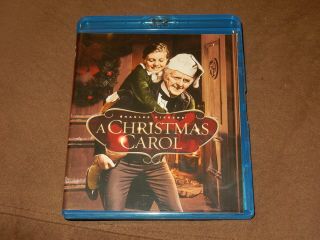 Charles Dickens " A Christmas Carol " 1938 Rare Blu - Ray