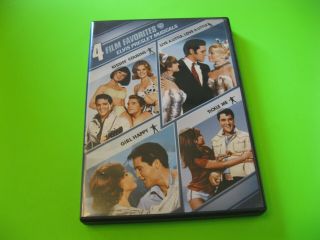 4 Film Favorite - Elvis Presley Musicals (dvd,  2010,  2 - Disc Set) Rare Oop