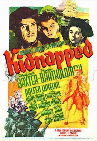 Rare 16mm Feature: Kidnapped (warner Baxter / Freddie Bartholomew)