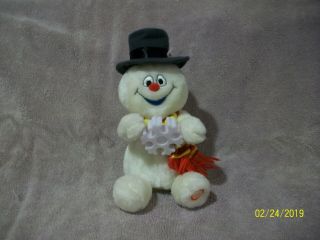 Gemmy Frosty The Snowman With Snowflake Light Animated Singing Dancing Rare
