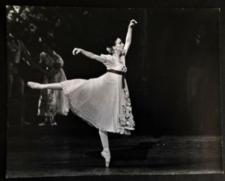 Marcia Haydee.  Stuttgart Ballet.  Rare Vintage Photograph.  John Cranko.  Onegin.