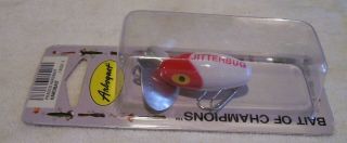 Vintage Arbogast Jitterbug Lure 11/21/19pot In Pack 1 - 1/2 " Fly Size Rw
