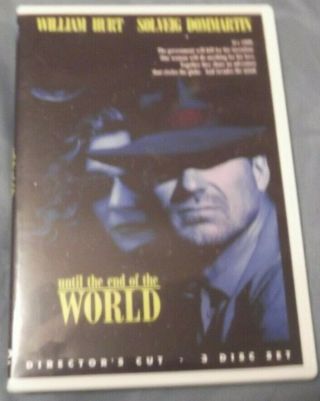 Until The End Of The World (dvd,  3 Disc Directors Cut) Very Rare
