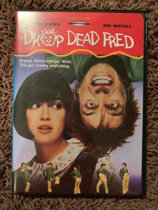 Drop Dead Fred Dvd,  1991,  Rare - Oop,  Authentic