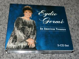 Eydie Gorme An American Treasure (2015,  Rare Oop 3 Disc Cd Set,  Real Gone Music)