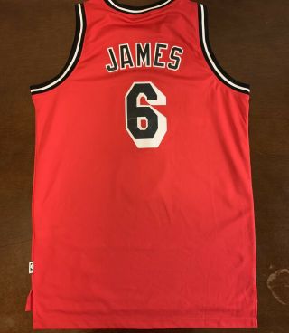 Rare Adidas HWC NBA Miami Heat LeBron James Basketball Jersey 2