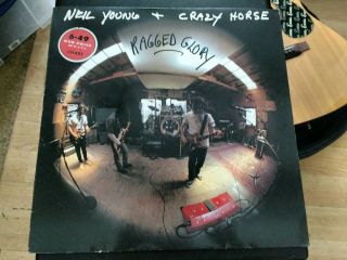 Neil Young & Crazy Horse ‎– Ragged Glory,  Vinyl Lp 1990 Rare Ex,  Made In Germany
