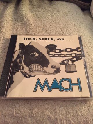 Mach Lock,  Stock,  And.  (cd,  1990) Ultra Rare Michigan Hard Rock 1st Press