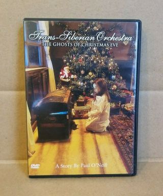 Trans - Siberian Orchestra: The Ghosts Of Christmas Eve (dvd,  2001) Rare & Oop