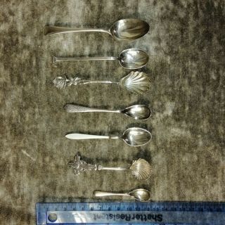 Norwegian David Andersen Silver & Enamel,  Georgian Bateman & 5 Other Spoons