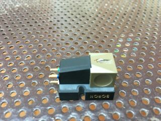RARE Nagaoka MP - 11 Gold MM cartridge Boron cantilever Moving Permalloy MP - 110 3