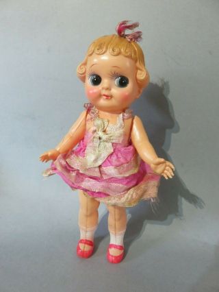 Antique Vintage Celluloid Kewpie Type Doll Angel