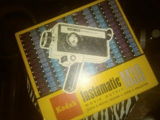 Antique Vintage Kodak 8 M30 Instamatic Movie Camera Super8 Video Recorder