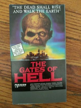 Gates Of Hell Rare Horror Vhs Paragon