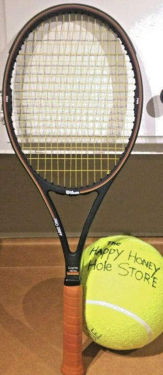 Rare Wilson Pro Staff Mid Size Legendary St Vincent Tennis Racquet Racket 4 5/8