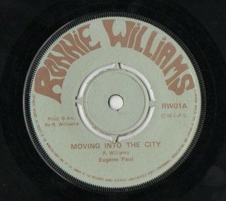 Eugene Paul - Moving Into The City - Rare Early 70s - Reggae 7 " Vinyl Record