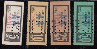 Us Military Chits For Vietnam War= Cia - Air America - Chits And Cargo Ticket - - Rare