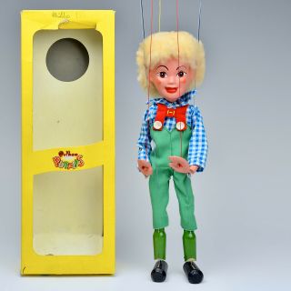 Vintage Pelham Puppet - Sl Hansel - Box