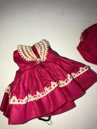 Vintage Vogue Ginny Doll Tagged Dress from the Candy Dandy series 2