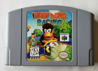 Diddy Kong Racing - Nintendo 64,  N64 - Taken Apart,  Cleaned,  And