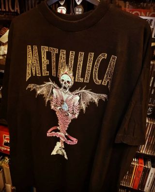 Metallica Metclub Official King Nothing Pushead Tee T - Shirt 1996 - Very Rare