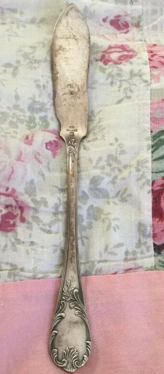 1 Christofle Marly Silver Plate Butter Knife 7 1/8 " No Monogram