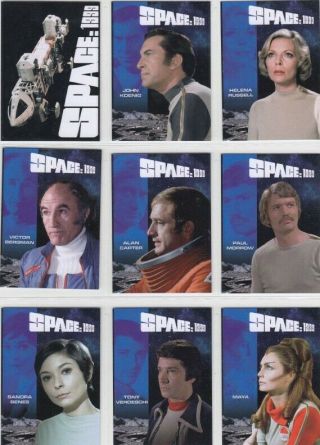 Space 1999 Series 3 Rare 54 Card Behind The Scenes Base Set Unstoppable Cards.