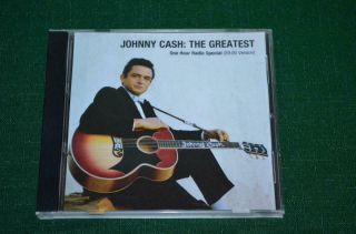 Johnny Cash: The Greatest One Hour Radio Special Us Promo Only Cd Rare