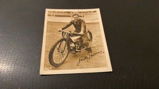 Pattreiouex - - Speedway Rider Cards - - Jack Jackson - - Wembley Lions - - V Rare