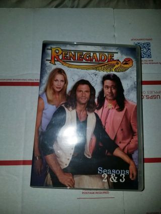 Renegade Seasons 2 & 3 Dvd (rare)