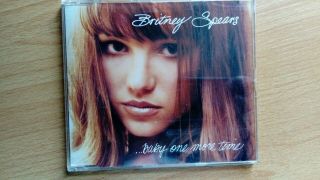 Britney Spears.  Baby One More Time Rare 3 Track Cd