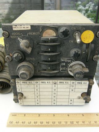 Hf Controller Vintage Aircraft Cockpit Instrument