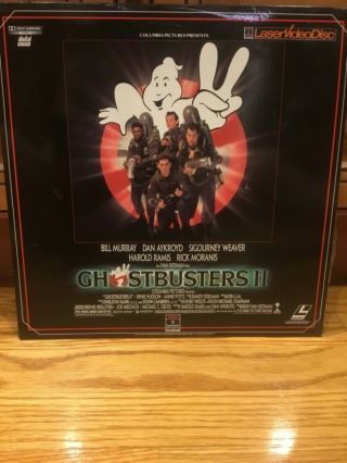 Ghostbusters Ii Laserdisc Ld Very Rare Part 2