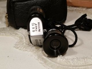 Vintage Mayflower Coated Lens Rare Model 10156.  6 x 15 Binoculars 3