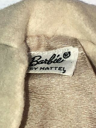 Vintage 915 Barbie Peachy Fleecy Coat,  Tagged, 3
