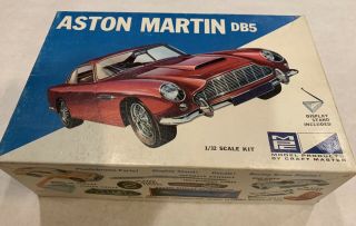 Vintage Mpc Aston Martin Db5 1/32 Scale Model Kit