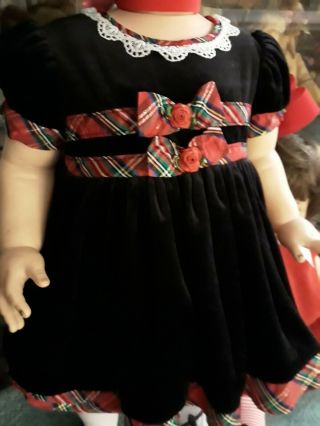 Vintage Doll Dress For Saucy Walker Patti Playpal,  Other Lg 28 " Baby Doll.