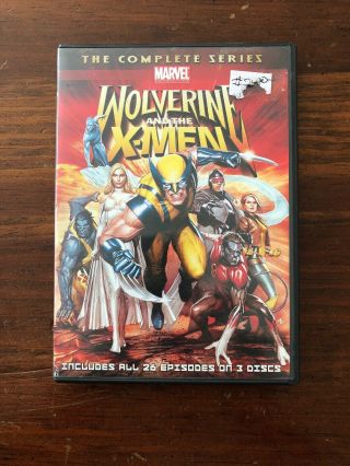 Wolverine And The X - Men: The Complete Series (dvd,  3 - Disc Set) Rare Oop Read