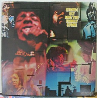 Sly And The Family Stone - Stand - Rare Yellow Labl.  Soul/funk Lp - N.