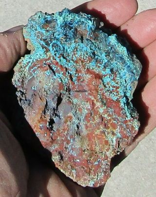 Small Mineral Specimen Of Copper Ore,  From The Bristol Mine,  Lincoln Co. ,  Nevada