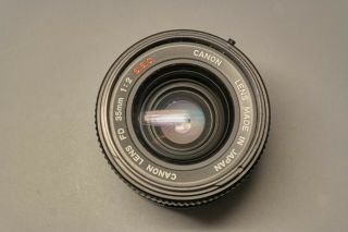 Canon FD SSC 35 mm f 2 EOS Converted Japan Rare 2