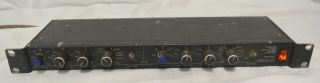 Vintage Rare Biamp Active Electronic Crossover Stereo Amp Sm/23 Sm 23