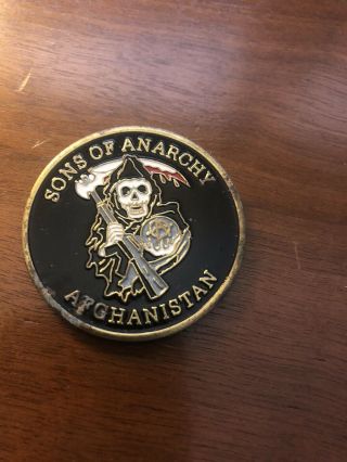 Rare Cia Central Intelligence Agency Afghanistan Sons Of Anarchy Coin