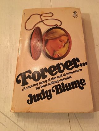 Forever By Judy Blume Paperback Book 1975 1976 Vintage Rare Htf