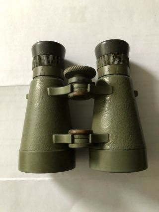 Rare Ww1 German Fernglas Binoculars And Leather Case Leitz Wetzlar