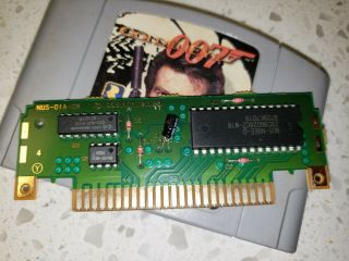 Goldeneye 007 Cartridge By Rare For The N64 (nintendo 64,  1997)