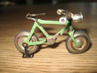 Schuco - Made In Germany - Vintage Rare Tinplate - Bicycle - 1950/60´s.